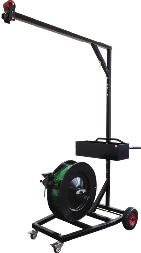 Tool Balancer Cart (standard version w/ tool mast) (Oscillated) for Steel and Poly Strapping