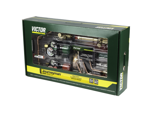 Victor®Journeyman® EDGE™ 2.0 Heavy Duty Acetylene Cutting/Heating/Welding Outfit CGA-300