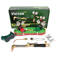 Victor®Model G350 Medalist® Medium - Heavy Duty Acetylene Cutting/Welding Outfit CGA-540/CGA-300 With CA411-1
