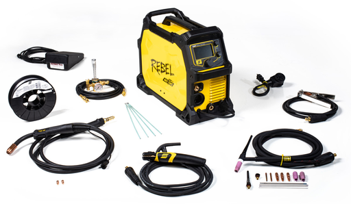 ESAB® Rebel™/ Rebel™ EMP 205ic AC/DC Multi-Process Welder, 120/230 Volt, Single Phase