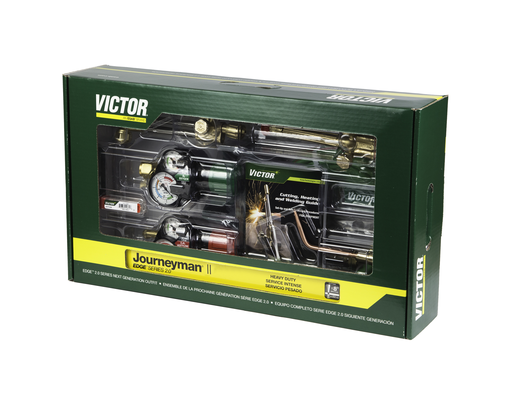 Victor®Journeyman® II EDGE™ 2.0 Heavy Duty Acetylene Cutting/Heating/Welding Outfit CGA-300