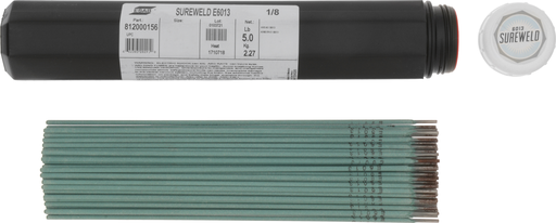 ESAB® Sureweld 6013 1/8"X14" Stick Electrodes, 5#VALPAK