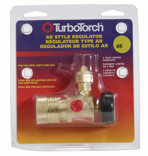 Victor®Model AR-MC TurboTorch® Medium Duty Acetylene Single Stage Regulator, CGA-200