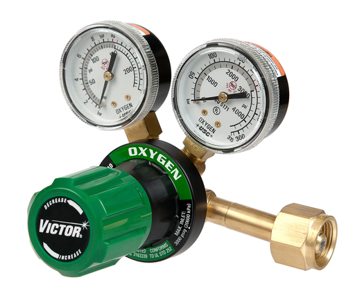Victor®Model G250-150-540 Medium Duty Oxygen Single Stage Regulator, CGA-540