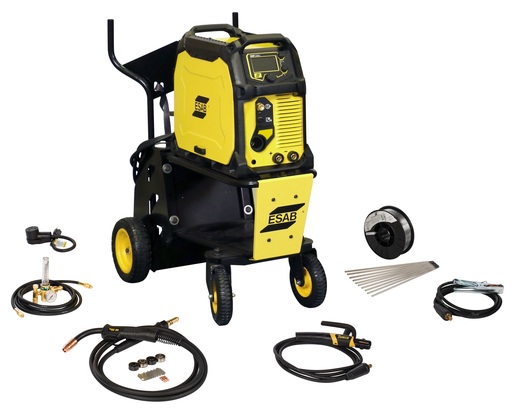 ESAB® Rebel™/Rebel™ EMP 235ic Multi-Process Welder, 120/230 Volt, Single Phase with Cart