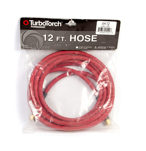 TurboTorch® AH-12 Hose, "A" Fitting, 12 Feet