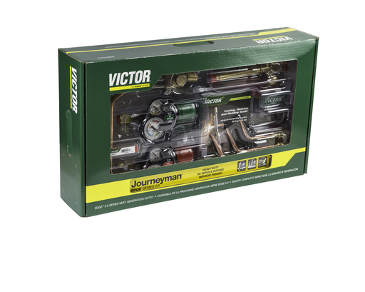 Victor®Journeyman® EDGE™ 2.0 Heavy Duty Acetylene Cutting/Heating/Welding Outfit CGA-510