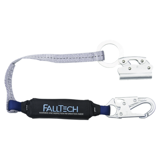 Manual Rope Adjuster with 3' ViewPack® Energy Absorbing Lanyard