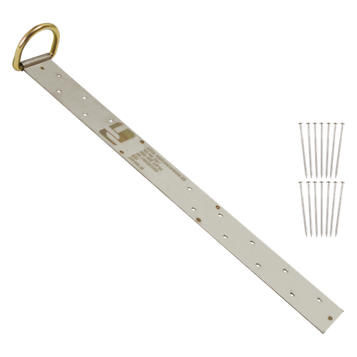 8" Single-D Permanent Roof Anchor for Wood