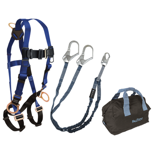 Harness and Lanyard 3-pc Kit Including Medium Storage Bag (7017, 8259Y3, 5006MP)