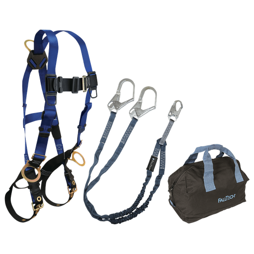 Harness and Lanyard 3-pc Kit Including Medium Storage Bag (7018, 8259Y3, 5006MP)