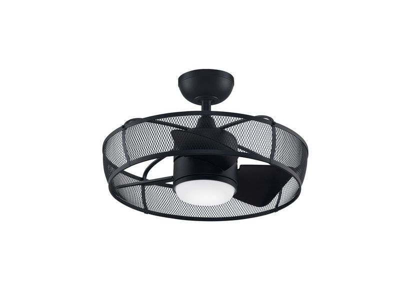 Product image for Henry 20" Ceiling Fan w/ LED Light - Black