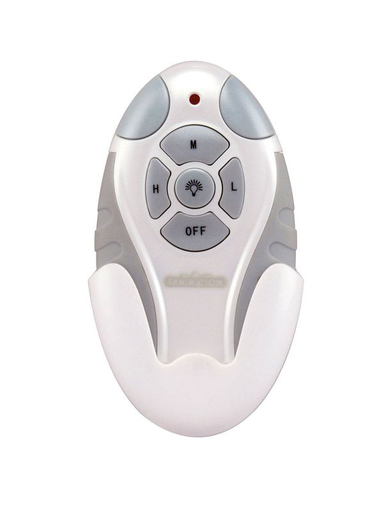 Product image for FANI CRL4WH REMOTE CONTROL WITH RECEIVER NON-REVERSING - FAN SPEED AND LIGHT - WHITE