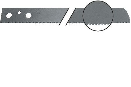 saw blade, Length 11-3/4 [300] in[mm]