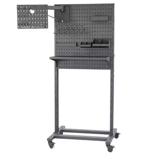 2 Panel Mobile Tool Board with 41 Piece Accessory Kit