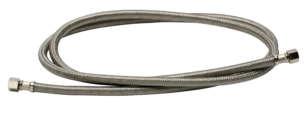 Fluidmaster 12IM60 Braided Stainless Steel Ice Maker Connector, 60 in. Length