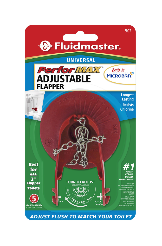 Fluidmaster 502 Performax 2 in. Universal Adjustable Water-Saving Toilet Flapper