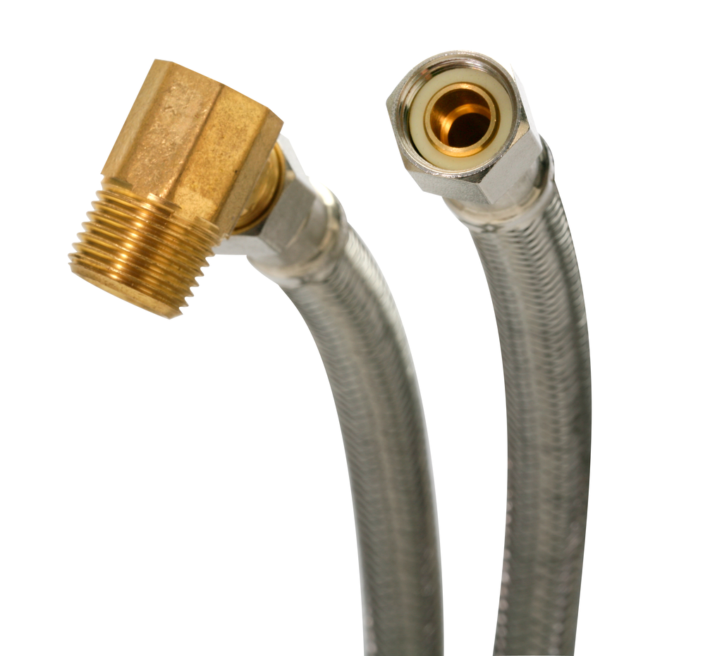 Braided Stainless Steel Flexible Dishwasher Connector 60 IN