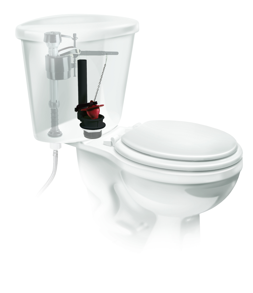 Universal Toilet 2” Flush Valve and Flapper