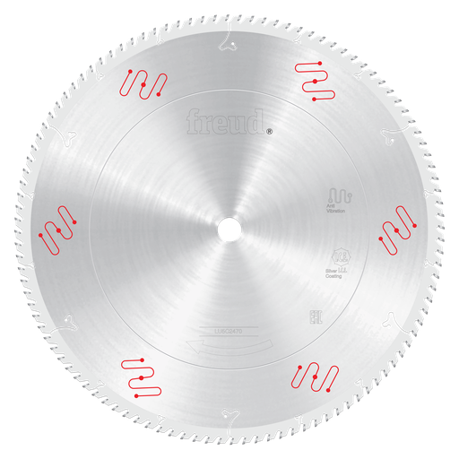 18" Medium to Thick Aluminum & Non-Ferrous Blades with or without Mechanical Clamping