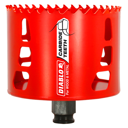 3-1/2 in. (89mm) Carbide-Tipped Wood & Metal Holesaw