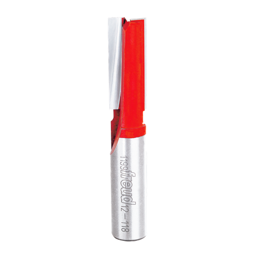 1/2" (Dia.) Double Flute Straight Bit (Eclipse Grind)