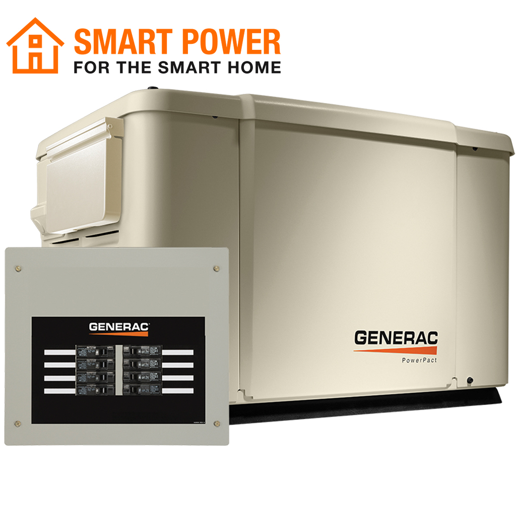 GENERAC 69981 7.5KW/LH420 GEN+8C 50AT/S NO W Cooper Electric