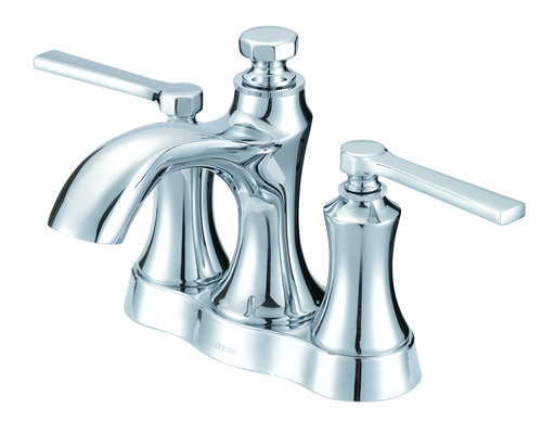 Draper 2H Centerset Lavatory Faucet w/ Metal Pop-Up Drain 1.2 gpm Chrome