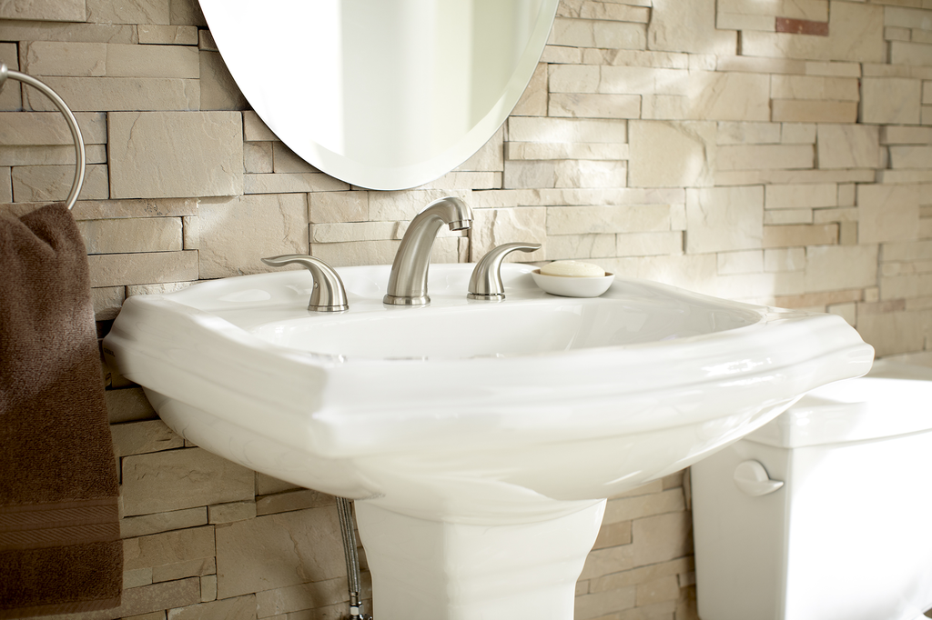Allerton Petite Ped Top 21.5"x18.75" 8"CC White