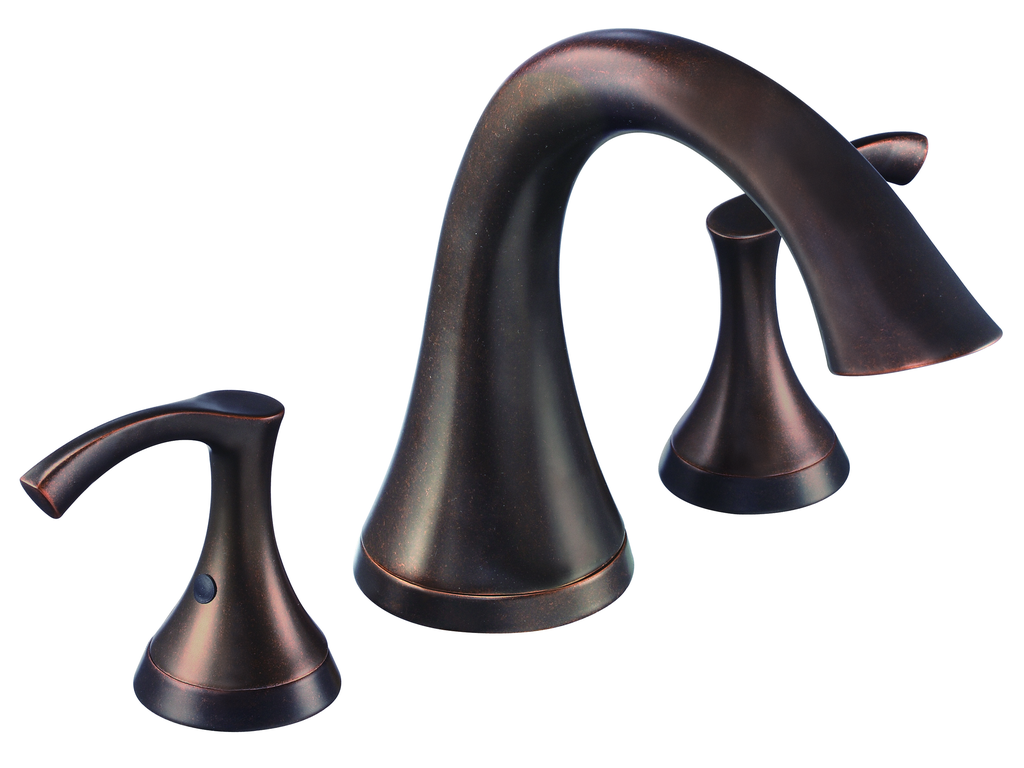 Antioch 2H Roman Tub Trim Kit w/Out Spray Tumbled Bronze