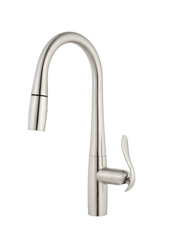 Selene Single-Handle Pull-Down Kitchen Faucet with Magnetic Docking 1.75 gpm Brushed Nickel