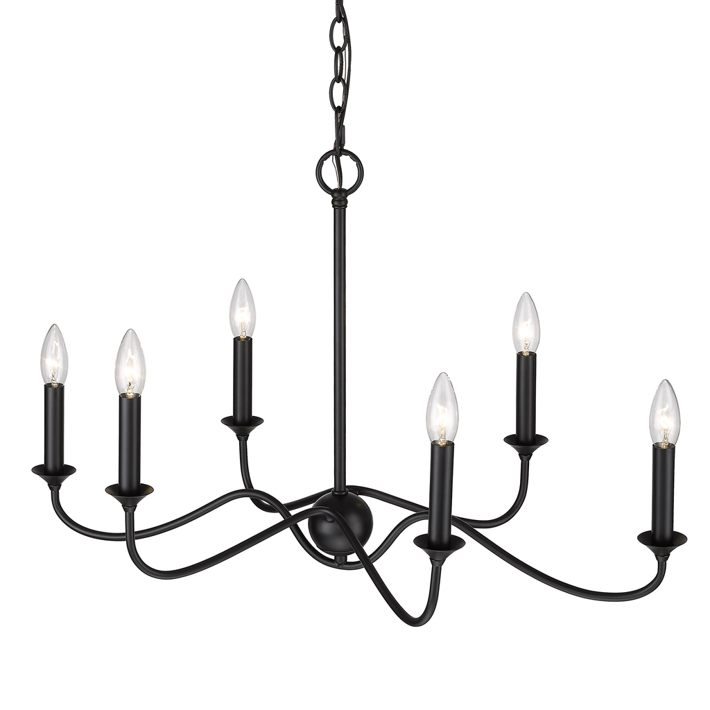 Product image for GOL 8316-LP-BLK TIERNEY LINEAR PENDANT MATTE BLACK