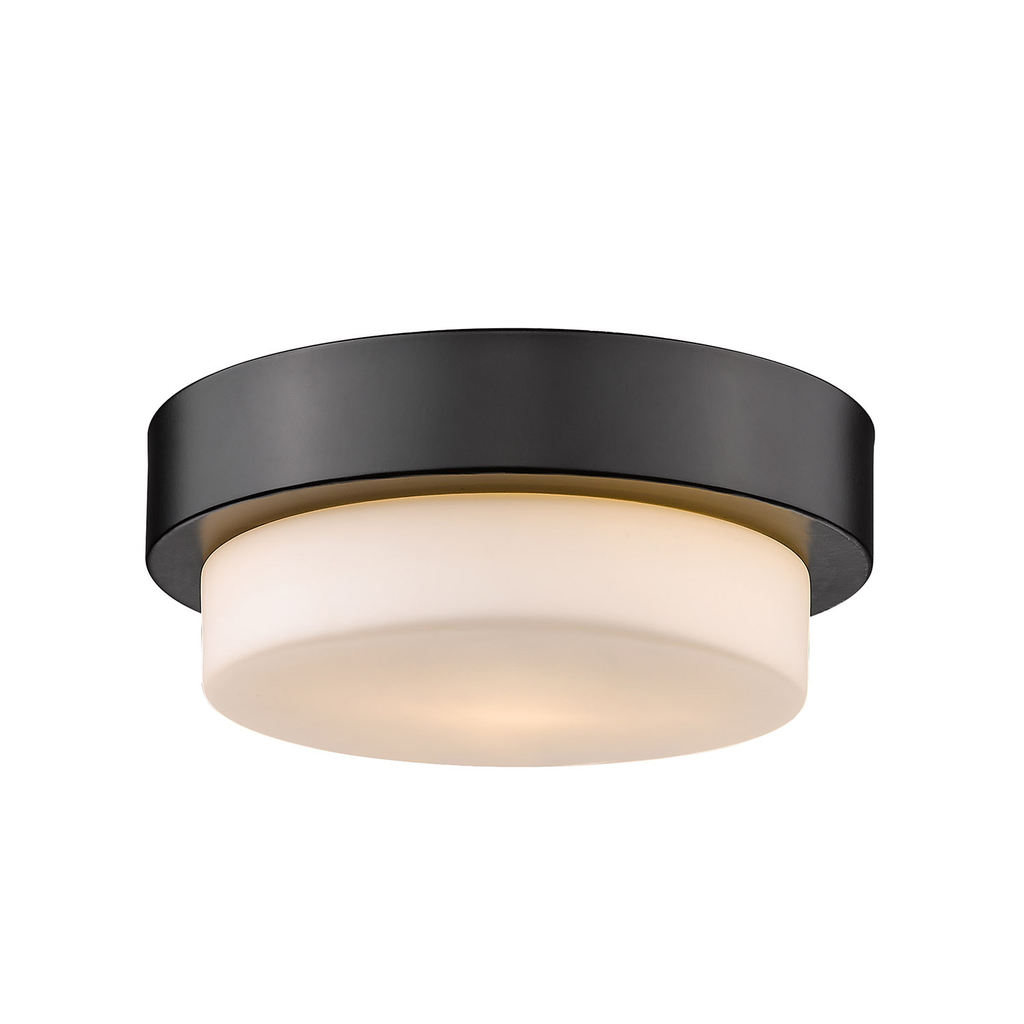 Product image for GOL 1270-09-BLK MULTI-FAMILY FLUSH MOUNT MATTE BLACK