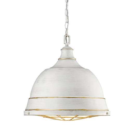 Product image for GOL 7312-L-FW BARTLETT FW 2 LIGHT PENDANT FRENCH WHITE