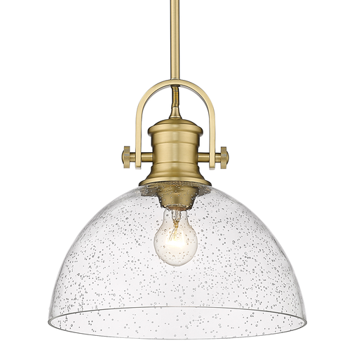 Product image for Hines 1 Light Pendant - Brushed Champagne Bronze