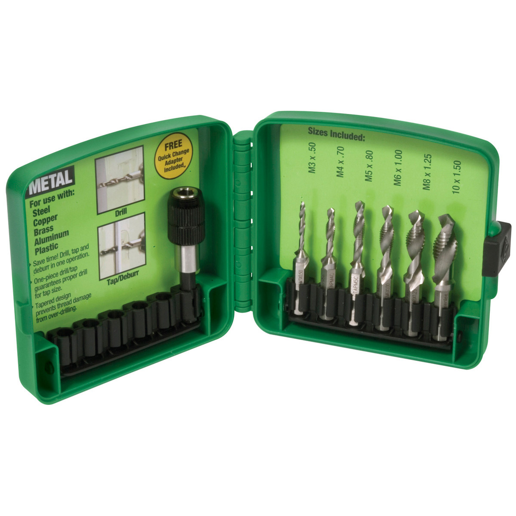 Mayer-DDS-M3-M10 6 Piece Drill/Tap Set-1