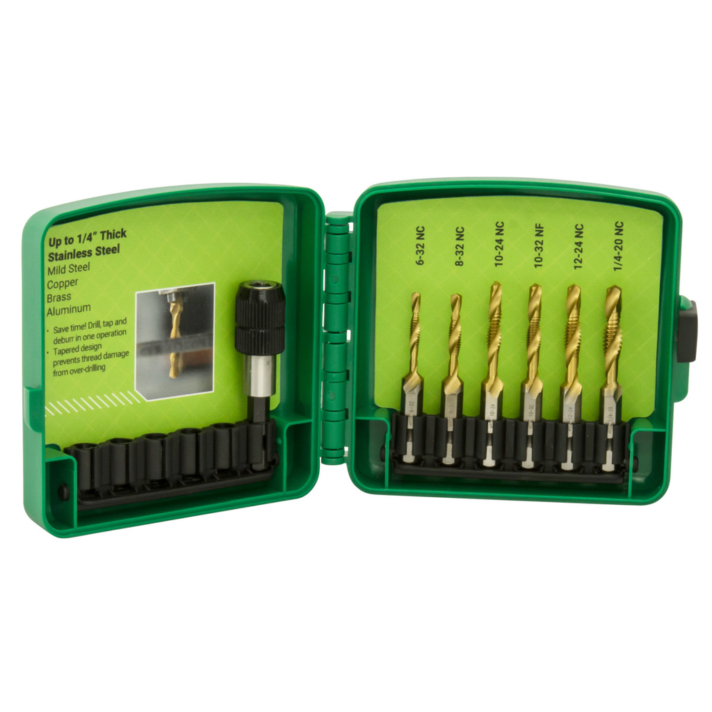 Mayer-DDS-7-piece Drill/Tap Bit Kit for Stainless Steel (Standard)-1
