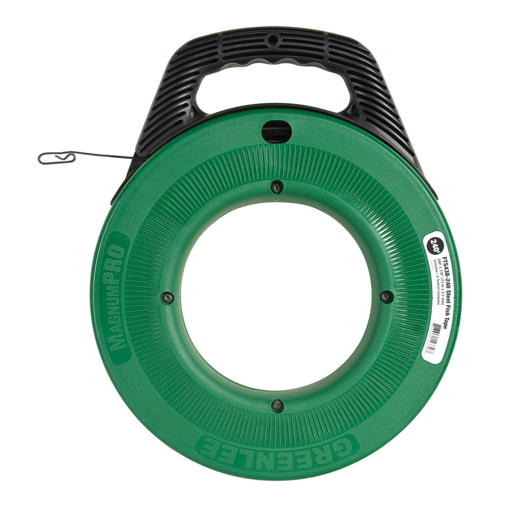 Mayer-DDS-240 ft Steel Fish Tape - 1/8" wide (73.2 m × 3.2 mm) 3-PACK-1