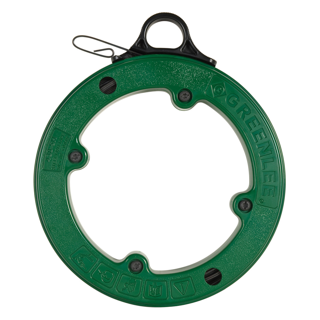 Mayer-DDS-50 ft Steel Fish Tape - 1/8" wide (15.2 m × 3.2 mm)-1