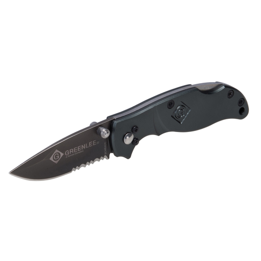 Mayer-DDS-Titanium-Coated Drop Point Pocket Knife, Aluminum-1