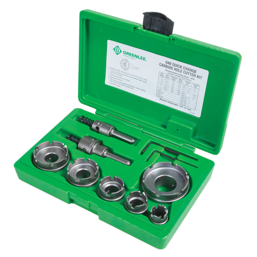52078281 - QUICK CHANGE CARBIDE CUTTER KIT, 8PC