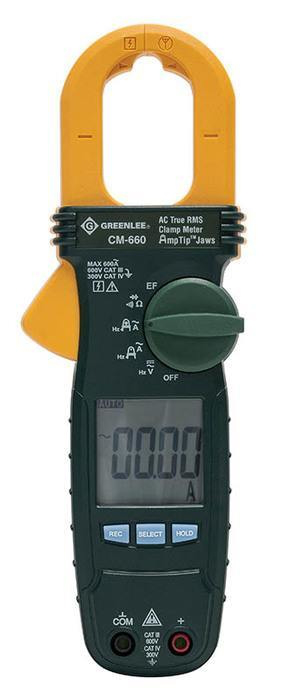 Product image for GRN CM-660-C CLAMPMETER,AC-CALIBRAT