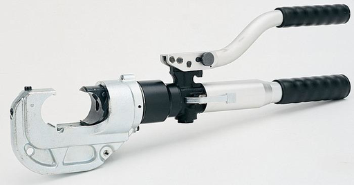 Product image for Greenlee HK1240 21-1/2" 12 Ton 8 AWG to 750 MCM Copper Rotatable Head Manual Hydraulic Crimping Tool