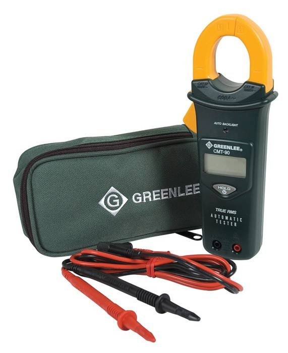 Product image for Greenlee CMT-90 1000 Volt 600 Amp Digital Automatic Electrical Tester