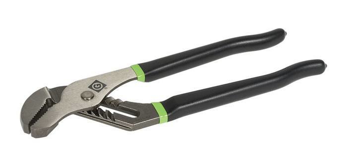 Product image for Greenlee 0451-10D 10" Pump Pliers, Dipped Grip