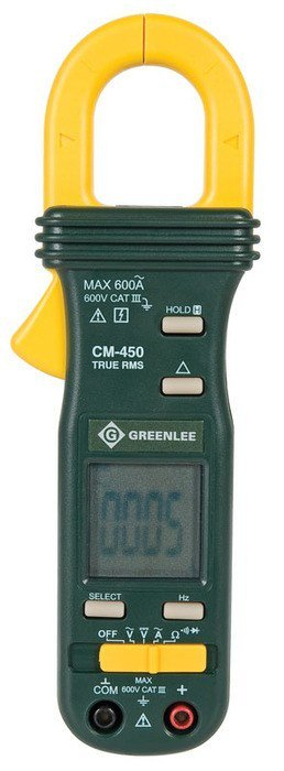 Product image for GRN CM-450 CLAMPMETER,TRUE RMS AC (