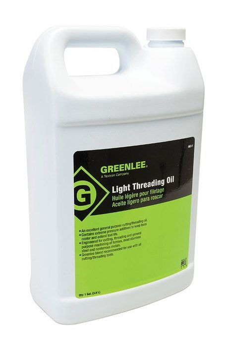 Product image for Greenlee 463-1 1 Gallon Can Mild Petroleum ODOr Light Amber Cutting and Threading Oil