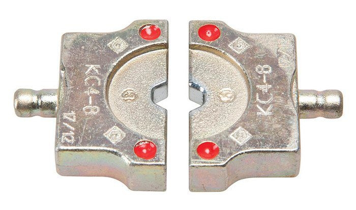 Product image for Greenlee KC4-8 Die Set #8 Cu Awg