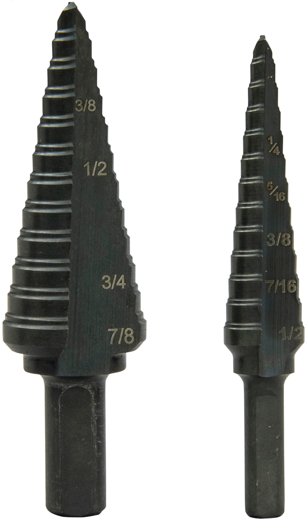 Product image for Greenlee Gsbset2 Step Bit Set (No.1, 4)