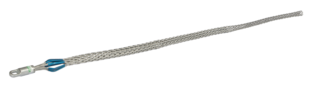 Product image for Greenlee 30486 70" Mesh 1.75 to 2.24" 9600 lb Dark Blue Basket Style Rope Pulling Grip